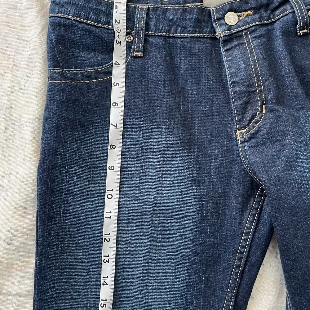 Harley-Davidson‎ Blue Straight Leg Jeans with Classic Design